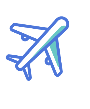 Icon of an airplane