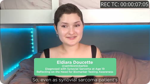 Eldiara's thoughts on the importance of biomarker testing